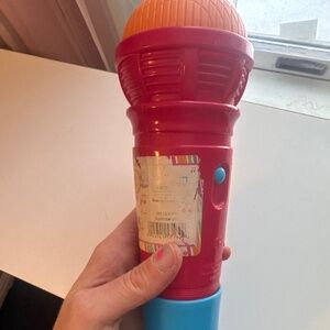 Vintage pretend play voice magnifying microphone by superstar